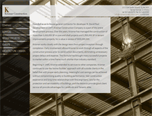 Tablet Screenshot of krismarconstruction.com
